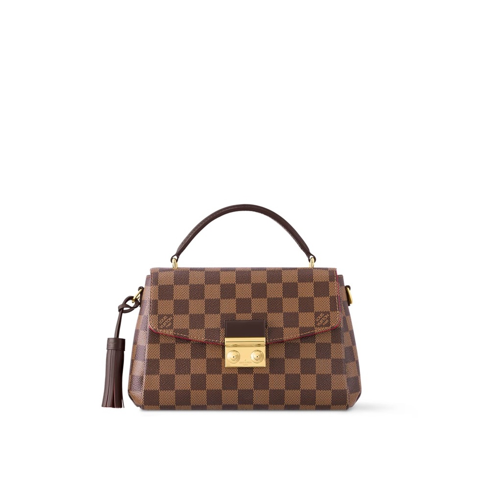 Louis Vuitton Brown Checkered Handbag